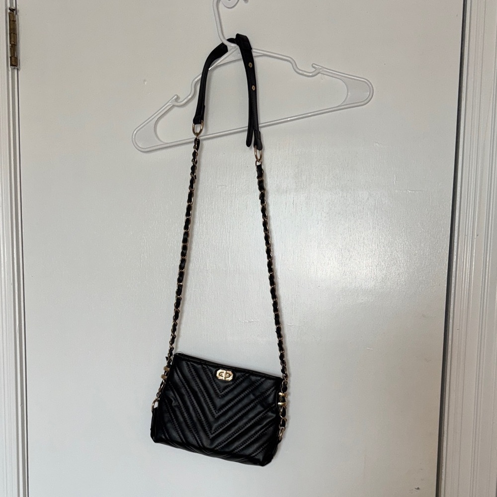 Amazon- Elegant Black Quilted Shoulder Bag